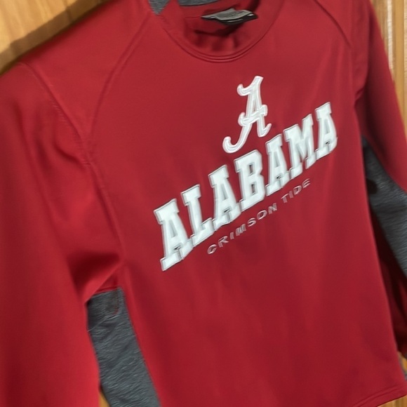 Alabama Crimson Tide Crewneck Mens Medium Logo University College Activewear - Picture 6 of 6